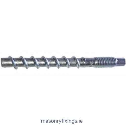 TSM 10mm x 120mm (12mm x 20mm) SW9 Concrete Anchor Zinc Plated  BOX 50